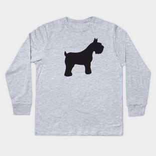 Schnauzer Kids Long Sleeve T-Shirt